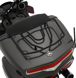 BIG BIKE PARTS TRUNK RACK BLACK SPYDER F3 TRUNK & YAM 41-355BK