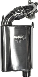 BDX STAINLESS MUFFLER AC/YAM 12-108