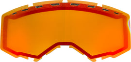 FLY RACING DUAL LENS WITH VENTS ADULT RED MIRROR/PERSIMMON FLB-032