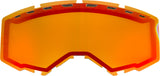 FLY RACING DUAL LENS WITH VENTS ADULT RED MIRROR/PERSIMMON FLB-032