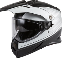 Load image into Gallery viewer, GMAX AT-21 ADVENTURE RALEY HELMET MATTE BLACK/WHITE LG G1211076