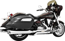 Load image into Gallery viewer, FREEDOM DUALS W/4" MUFFLER CHROME ROADSTAR 1600-1700 MY00103