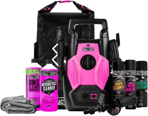 MUC-OFF Pressure Washer BUNDLE for Autos Motorcycles ATV's UTV's and more