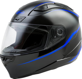 GMAX FF-88 FULL-FACE PRECEPT HELMET BLACK/BLUE XS G1884043