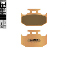 Load image into Gallery viewer, GALFER BRAKE PADS SINTERED FD114G1396 FD114G1396