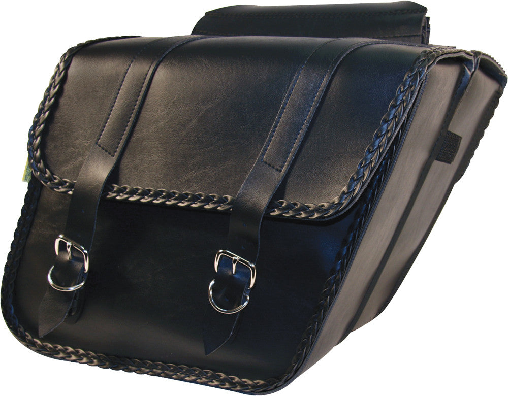 WILLIE & MAX BRAIDED SLANT SADDLEBAG 58701-20
