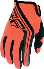 FLY RACING WINDPROOF GLOVES BLACK/ORANGE SZ 13 371-14813