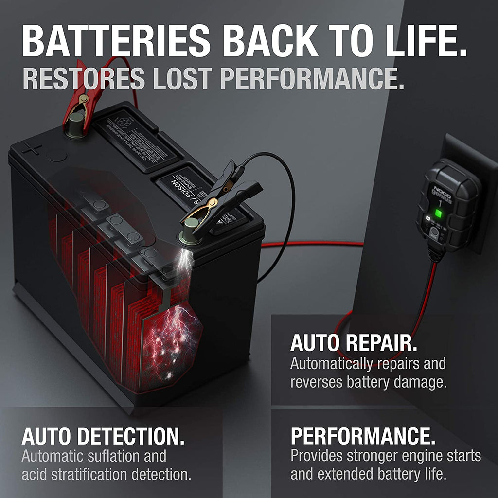 NOCO GENIUS BATTERY CHARGER 1 AMP GENIUS1