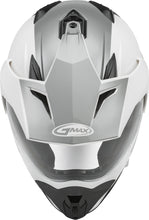 Load image into Gallery viewer, GMAX GM-11 DUAL-SPORT SCUD HELMET WHITE/GREY XS G1113243