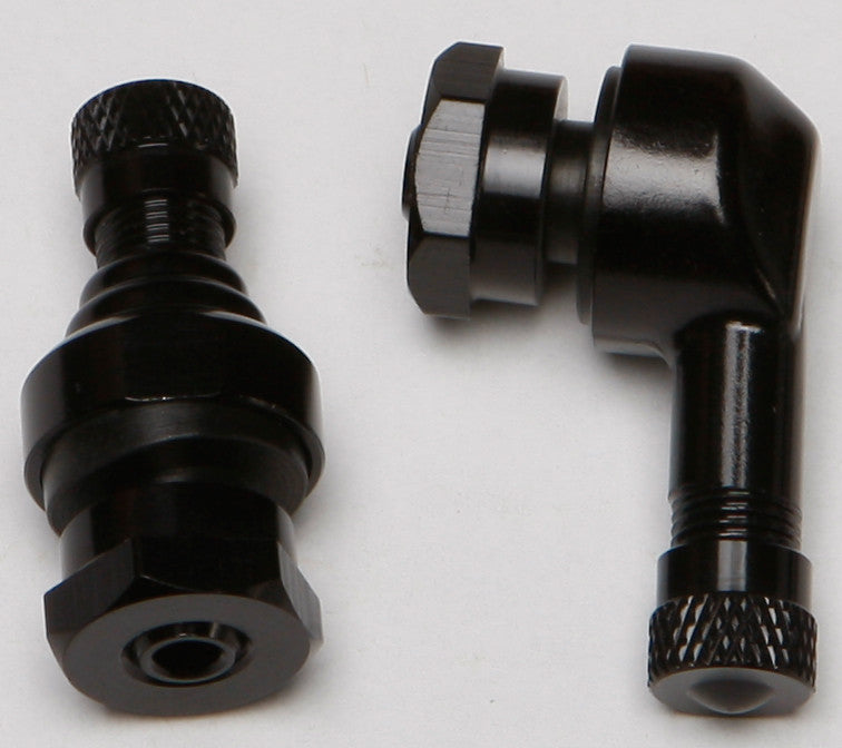 COMP. WERKES 90/STRAIGHT AIR VALVE 8.3MM BLACK MPH-42071BK