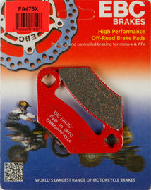 EBC BRAKE PADS FA475X-atv motorcycle utv parts accessories gear helmets jackets gloves pantsAll Terrain Depot