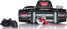 Load image into Gallery viewer, WARN 103250 VR EVO 8 Electric 12V DC Winch with Steel Cable Wire Rope: 5/16&quot; Diameter x 90&#39; Length, 4 Ton (8,000 lb) Pulling Capacity