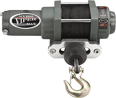 Viper Max ATV/UTV 2500LB Winch Synthetic Rope