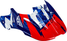Load image into Gallery viewer, FLY RACING KINETIC SHOCKED HELMET VISOR BLUE/RED 73-47925