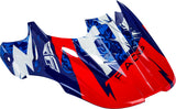 FLY RACING KINETIC SHOCKED HELMET VISOR BLUE/RED 73-47925