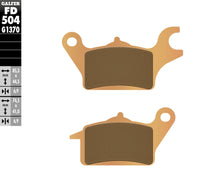 Load image into Gallery viewer, GALFER BRAKE PADS SINTERED FD504G1370 FD504G1370