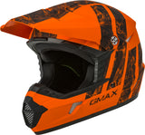GMAX MX-46 OFF-ROAD DOMINANT HELMET MATTE ORANGE/BLACK MD G3464135