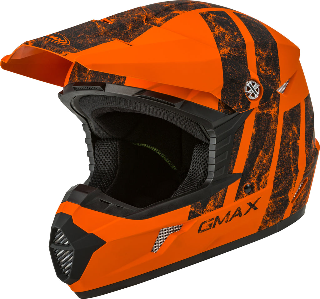 GMAX YOUTH MX-46Y OFF-ROAD DOMINANT HELMET MATTE ORANGE/BLACK YS G3464130