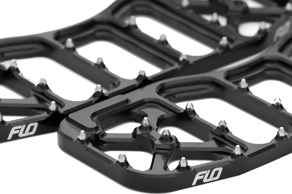 FLO MOTORSPORTS V5 FLOORBOARDS BLACK FPEG-800V5BLK
