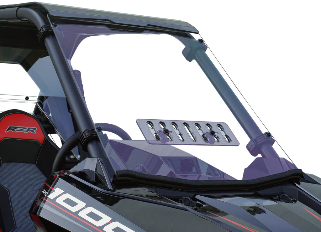 SPIKE FULL WINDSHIELD W/VENT POL 77-4500