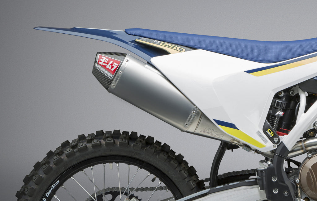 YOSHIMURA RS-4 HEADER/CANISTER/END CAP EXHAUST SYSTEM SS-AL-CF 262520D321