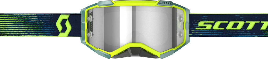 SCOTT FURY GOGGLE LS NEON YLW/BLUE LIGHT SENSITIVE GREY WORKS 272827-6361327