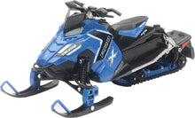 Load image into Gallery viewer, NEW-RAY REPLICA 1:16 SNOWMOBILE POLARIS PRO-X 800 BLUE 57783B