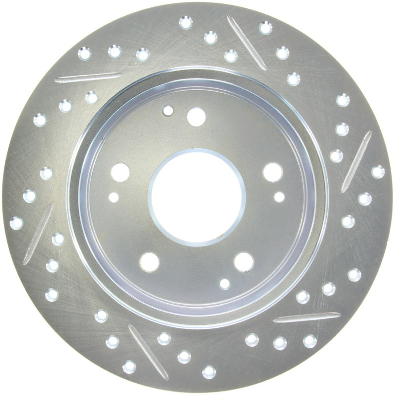 StopTech Select Sport Drilled & Slotted Rotor - Front Left