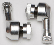 Load image into Gallery viewer, COMP. WERKES 90/90 DEGREE AIR VALVE. 11.3MM SILVER MPH-42074S