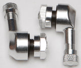 COMP. WERKES 90/90 DEGREE AIR VALVE. 11.3MM SILVER MPH-42074S