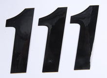 Load image into Gallery viewer, D'COR NUMBER 1 BLACK 4" 3/PK 45-24-1