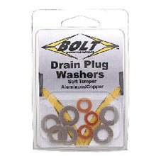 Load image into Gallery viewer, BOLT CRF DRAIN PLUG WASHER KIT DPWM6.M8-H