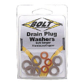 BOLT CRUSH WASHERS 6X11MM 10/PK 5 ALUMINUM & 5 COPPER DPWM6.11-10