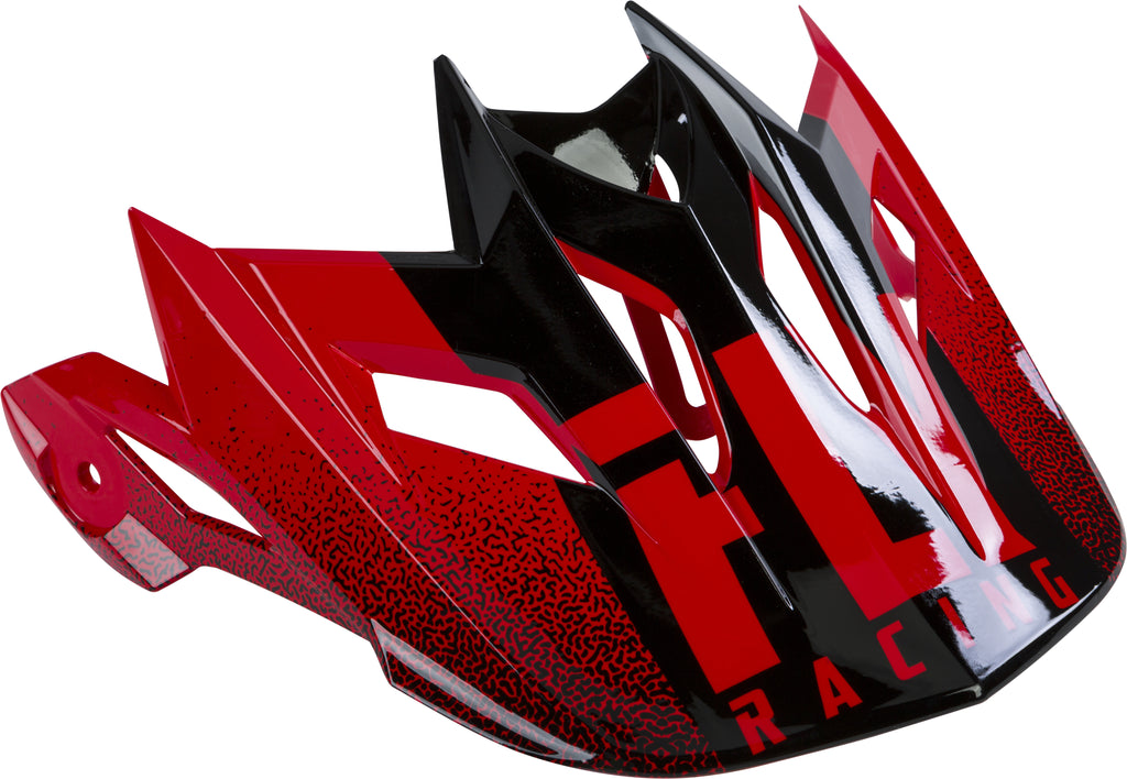 FLY RACING DEFAULT 2019 HELMET VISOR RED/BLACK 73-91122
