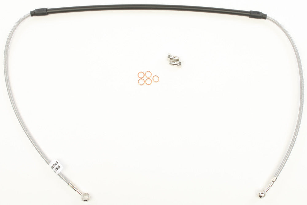 GALFER STEEL BRAKE LINE FRONT SUZ FK003D430-1-atv motorcycle utv parts accessories gear helmets jackets gloves pantsAll Terrain Depot