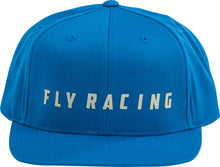 Load image into Gallery viewer, FLY RACING FLY LOGO HAT BLUE BLUE 351-0961