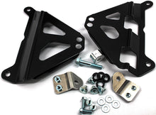 Load image into Gallery viewer, WORKS RADIATOR BRACES BLACK 18-B179