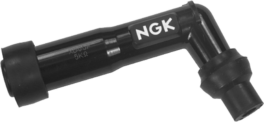 NGK SPARK PLUG RESISTOR COVER 102 DEG. ELBOW XD05F 8072
