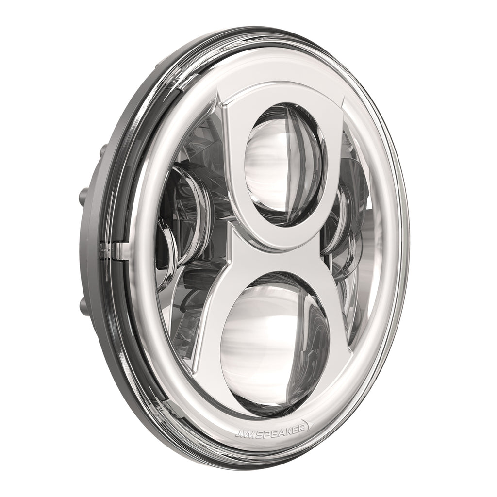 JW SPEAKER 8700 EV2-S HEADLAMP 7" CHR BEZEL 554961