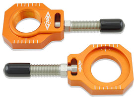 BOLT CHAIN ADJUSTER BLOCKS KTM ORANGE CHAD-KTM2.OR