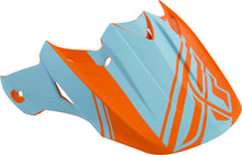 Load image into Gallery viewer, FLY RACING F2 REWIRE VISOR MATTE BLUE/ORANGE 73-46343