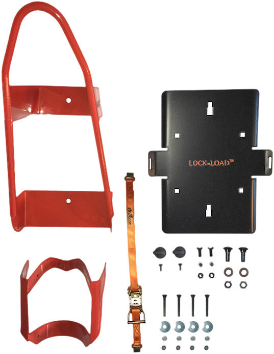 LOCK AND LOAD MOTORCYCLE DRIVE IN CHOCK BK100