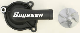 BOYESEN WATERPUMP COVER & IMPELLER KIT BLACK WPK-06AB