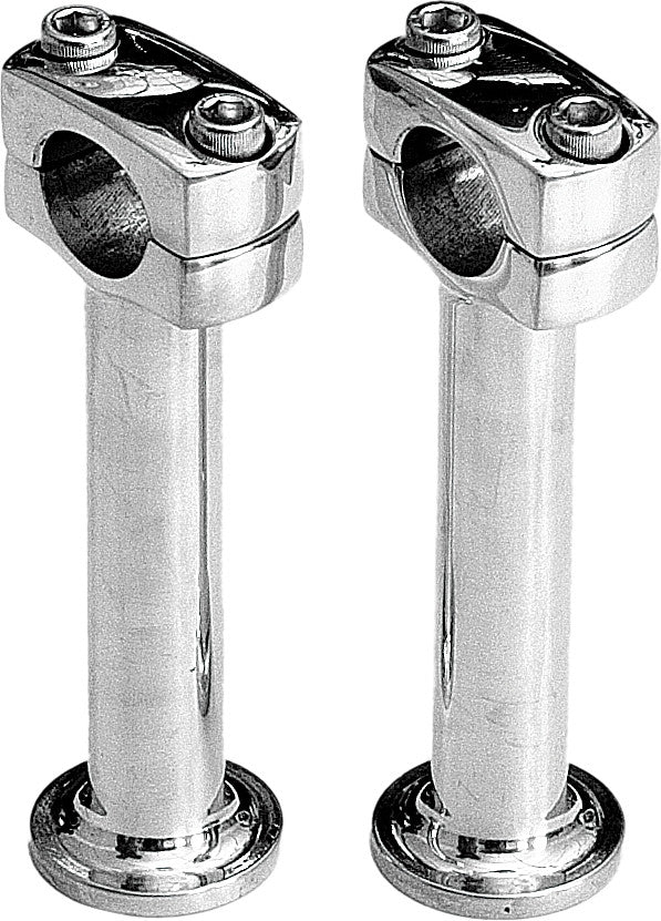 PAUGHCO POST STYLE RISERS CHROME 5" 354