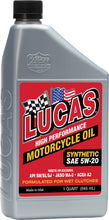 Load image into Gallery viewer, LUCAS SYNTHETIC ENGINE OIL 5W20 1QT 10704