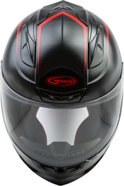 GMAX FF-88 FULL-FACE PRECEPT HELMET BLACK/RED 3X G1884039