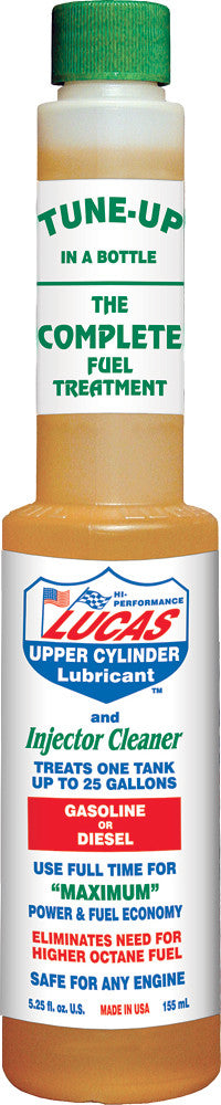 LUCAS INJECTOR CLEANER 5.25OZ 10020