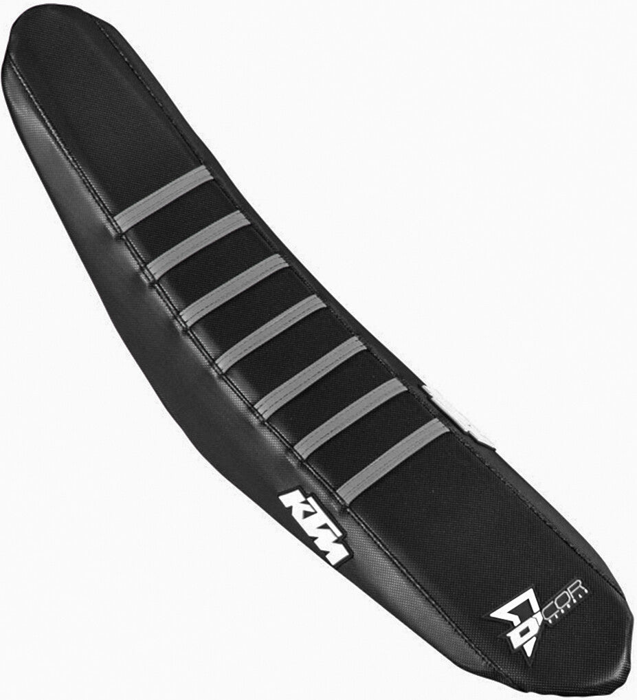 D'COR SEAT COVER BLACK/GREY RIBS 30-30-305