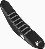 D'COR SEAT COVER BLACK/GREY RIBS 30-30-305