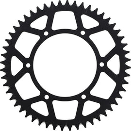 SUPERSPROX ALUMINUM SPROCKET 52T BLACK RAL-245-52-BLK